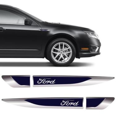 Imagem de Aplique Lateral Ford Ka Fiesta Edge Focus Emblema Cromado - SPORTINOX