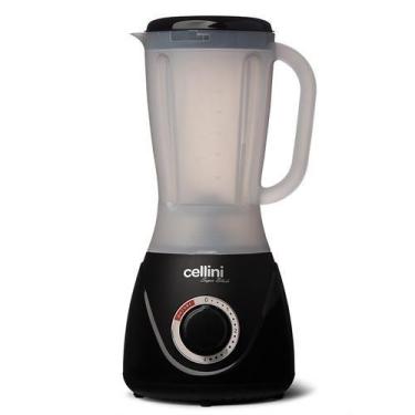 Imagem de Liquidificador Cellini Super Blade Preto 127v, Preto, 110V