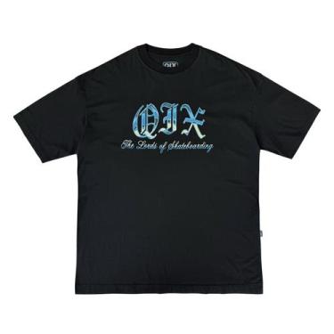 Imagem de CAMISETA QIX OVERSIZED THE LORDS SKATE Cor:PretoTamanho:P, Preto, P