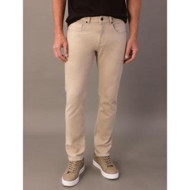 Imagem de Calça Five Pockets Moletom - Caqui Claro-Masculino