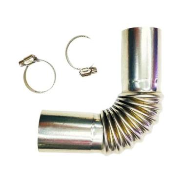 Imagem de Conector De Tubo De Escape De 24mm Com Clipe Para Aquecedor De Estacio