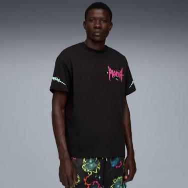 Imagem de Camiseta de Basquete I PUMA x RICK AND MORTY Masculina-Masculino