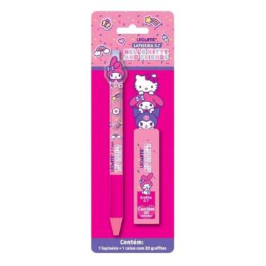 Imagem de Lapiseira Escolar Hello Kitty and Friends 0.7mm + Caixa c/ 20 Grafites