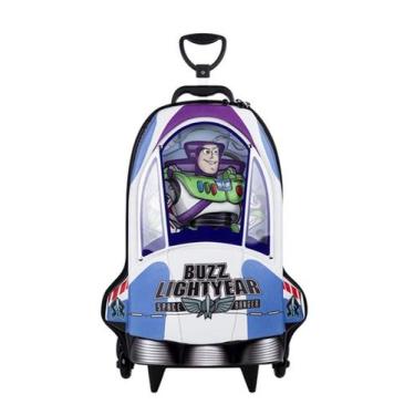 Imagem de Mochila Escolar Infantil de Rodinhas Disney Buzz Lightyear Toy Story e