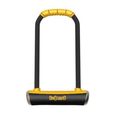 Imagem de Cadeado U-Lock Onguard Pitbull 8002 AMR Aço Reforçado Alta Segurança B