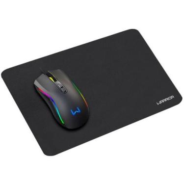 Imagem de Kit Mouse e Mouse Pad Gamer Warrior MO396