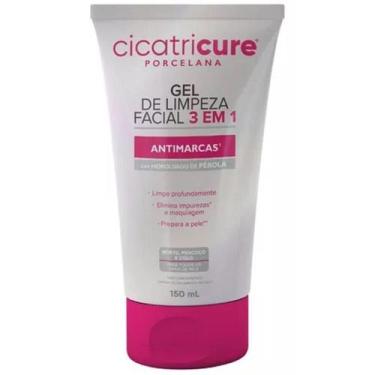Imagem de Gel de Limpeza Facial 3 em 1 Cicatricure Porcelana Antimarcas 150ml - 