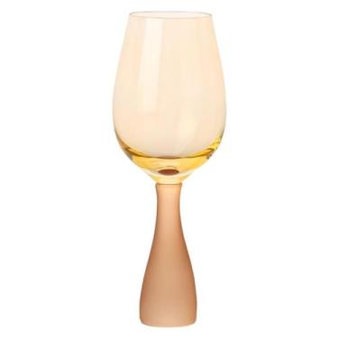 Imagem de Taça De Vidro Amarelo e Laranja 350Ml Ribeiro e Pavani