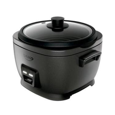 Imagem de Panela de Arroz Elétrica Dako 700W com 4 L 10 Xícaras Cinza, 220V