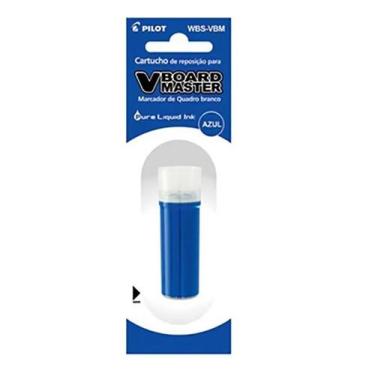 Imagem de Refil Marcador Quadro Branco V-Board Master Azul Pilot