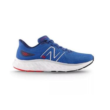 Imagem de Tenis New Balance Fresh Foam X Evoz V3 Masculino Mevozzn3, Azul, 39