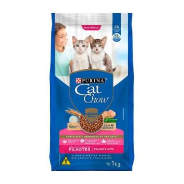 Imagem de Ração Purina Cat Chow para Gatos Filhotes Frango 1kg - Nestle Purina R