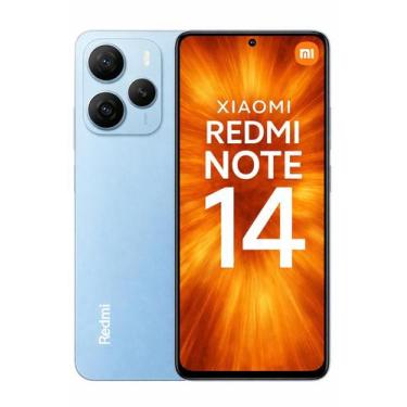 Imagem de Smartphone Celular Xiaomi Note 14 128GB, 6GB RAM, Dual SIM, Tela 6,67 