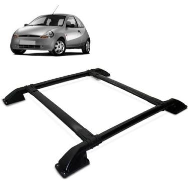 Imagem de Rack de Teto Bagageiro Ka 1997 a 2007 Tubolar Preto - Track