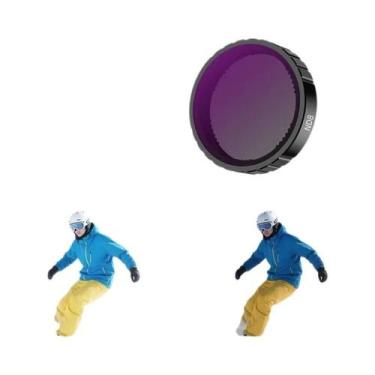 Imagem de Conjunto De Filtros ND CPL DJI OSMO Action4/5 pro Com Lentes ND8, ND16