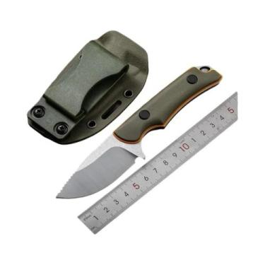 Imagem de 2026 NOVO Canivete EDC de Lâmina Fixa Pequeno para Acampamento e Pesca