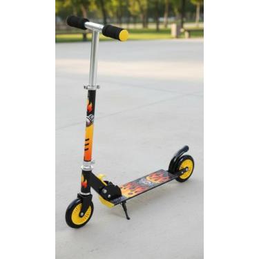 Imagem de Patinete Infantil Dobrável com Freio Ajustável - Congratulations Store