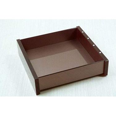 Imagem de Bandeja Quadrada em Acrílico Com Strass Chocolate - Decor Acrílicos