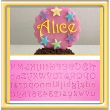 Imagem de Molde De Silicone Alfabeto