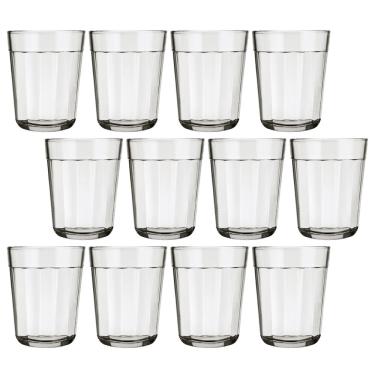 Imagem de Mini Copos Americano de Vidro Dose Cachaça Shot Tequila 12Un