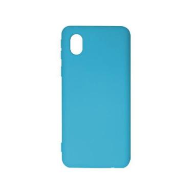 Imagem de Capa Capinha Case Emborrachada Lisa Para Samsung  A01 Core-Azul - A.Lo