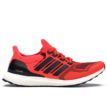 Imagem de adidas Tênis masculino Ultraboost 1.0, Núcleo preto/vermelho solar, 8.5