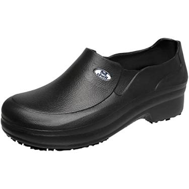 Imagem de Sapato Limpeza Babuche Profissional EVA Sola Antiderrapante Confortavel Unissex Tamanho:48;Cor:Preto;Gênero:Masculino;Departamento BS:Esporte