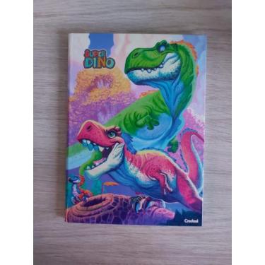 Imagem de Caderno Credeal 1/4 Super Dino Brochura 96 Folhas