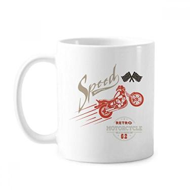 Imagem de Caneca mecânica de motocicleta com contorno de cerâmica para cerâmica xícara de café e porcelana