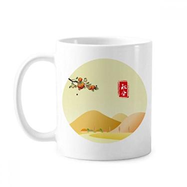 Imagem de Outono Equinox Twenty Four Solar Term Caneca Cerâmica Café Porcelana Utensílios de Mesa