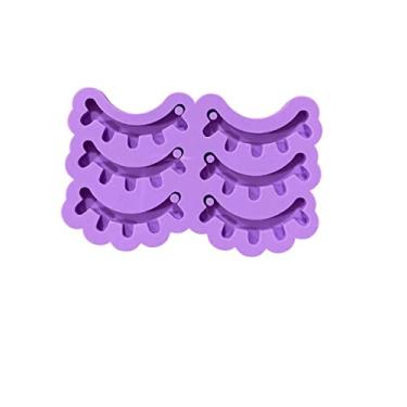Imagem de Confeitaria dos Moldes, R315 Molde de silicone 6 cílios resina decoração