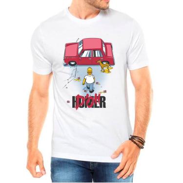 Imagem de Regata Homer Simpsons Carro Camisa Camiseta Masculina