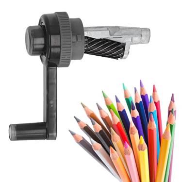 Imagem de Lâmina de apontador de lápis manual, 1 peça de lâmina de apontador de lápis com manivela para escola, escritório, casa, outros materiais de arte