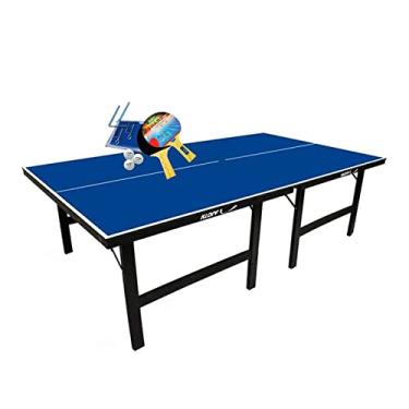 Imagem de MESA PING PONG 18mm KLOPF 1002 + KIT TÊNIS DE MESA 5031