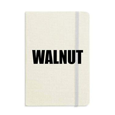 Imagem de Lucky No. 142 Caderno com nome de números, capa dura para diário clássico A5 presente