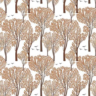 Imagem de VEELIKE Papel de parede para descascar e colar de árvore laranjeira vintage floresta floresta mural autoadesivo removível papel de parede laranja vara e descasque papel de contato laranja para banheiro quarto parede