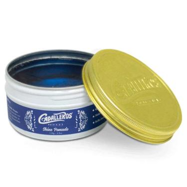 Imagem de Shine Pomade - Pomada Efeito Brilho Média Fixação 110g Caballeros