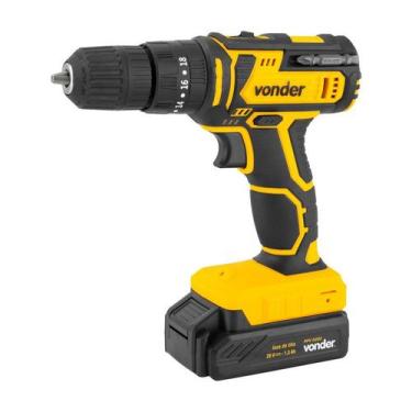 Imagem de Parafusadeira furadeira impacto bateria 20v carreg.bivolt vd - VONDER