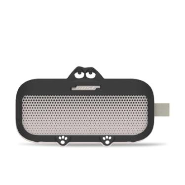 Imagem de Capa para Bose SoundLink Flex (2ª geração), capa protetora de silicone NOUKAJU à prova de quedas, arranhões, à prova de choque, capa protetora para alto-falante Bluetooth portátil Bose SoundLink Flex