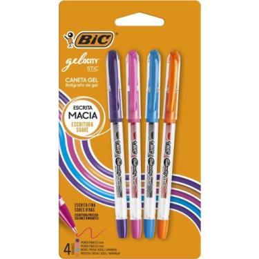 Imagem de Caneta GEL BIC Gelocity 4 Cores BL.C/04