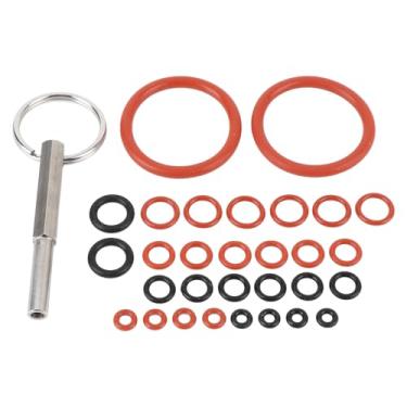 Imagem de Coffee Machine Seal Gaskets Repair Tool Key, Silicone O Kit, Aço Inoxidável, Comestível, Reutilizável, Tamanho Pequeno, Peso Leve, Fácil de Transportar, Armazenamento, 316 SS