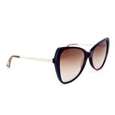 Imagem de Óculos Solar Evoke Easy Fit 28 A01  Brilho Lente Cinza Degradê-Feminino