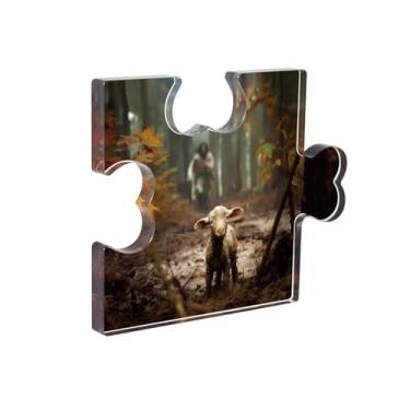 Imagem de Placa de presentes cristãos para decoração de casa religiosa, presentes para mães, presente inspirador para mulheres, batismo, Natal ou aniversário (12 x 10 cm) D-243