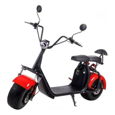 Imagem de Moto Elétrica Adulto 2000w Scooter X7 Wehawk 60v 20ah, Vermelho