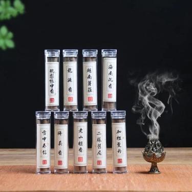 Imagem de Mini Incensário De Sândalo E Canela, Incenso Natural Puro Em Disco, Di