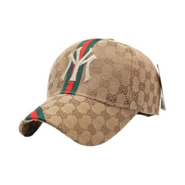 Imagem de Boné De Beisebol Unissex Ajustável Com Bordado Hip-hop, Casual, Para P