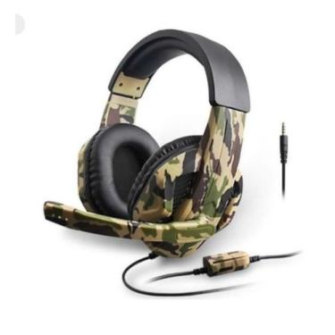 Imagem de Fone Headset Gamer Lehmox Camuflagem Com Led Sez-881 Pro