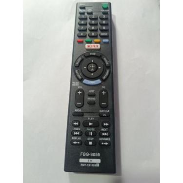 Imagem de Controle compatível com tv sony smart com botão netflix 8055 - Fbg