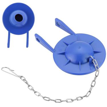 Imagem de Kit de substituição de melindrosa Kohler GP85160 de 5 cm com corrente, compatível com peças de tanque de vaso sanitário Kohler, vedação forte, vermelho (azul - 1 pacote)