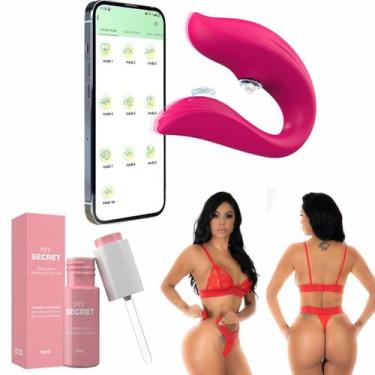 Imagem de Vibre Juntos - Lingerie - Excitante - Vibrador de Casal Via Bluetooh e
